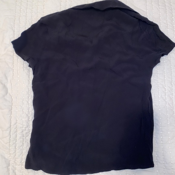 Button Up Slogan Top - Picture 2 of 3